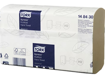 Tork H2 Xpress Advanced Multifold Hand Paper Towel Slimline 1 Ply Suitable for H2 System 185 Sheets Pack 148430
